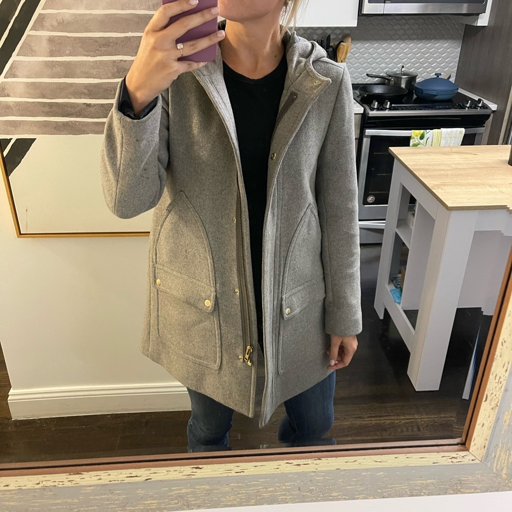 Gently Worn Jcrew coat